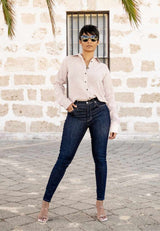 Elwood skinny ankle jean dark size 9-11 lifestyle 1