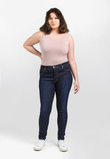 Elwood skinny jean dark size 12 front view