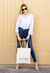 KEEPER Denim Organic Cotton Tote Bag