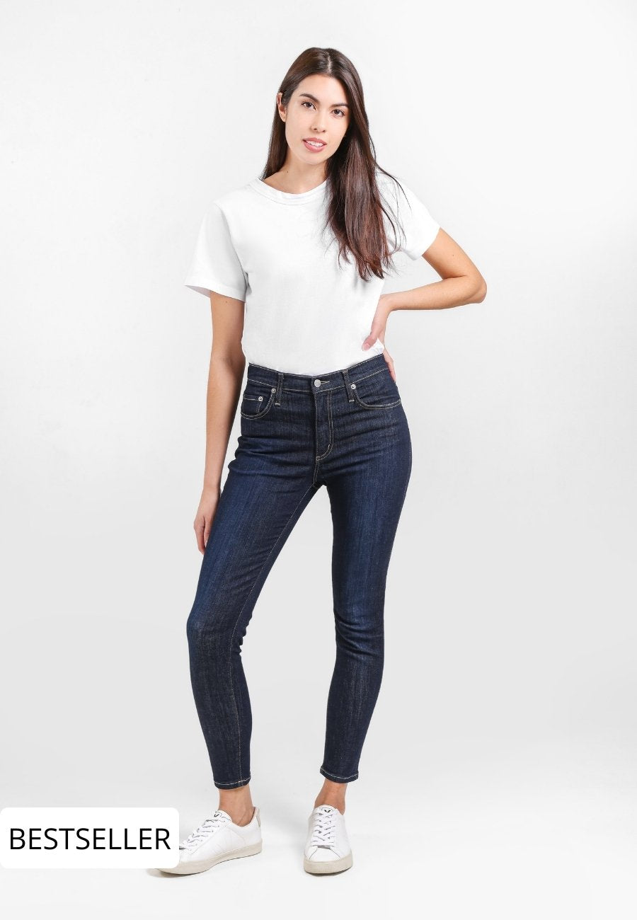 Elwood Skinny Ankle | Dark Indigo