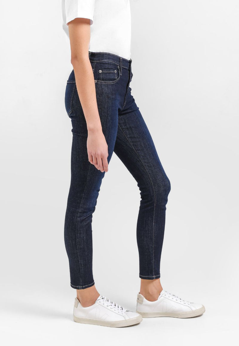 Elwood skinny ankle jean dark size 6-8 side