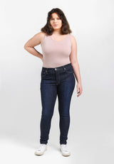 Elwood skinny jean dark size 12-14 front