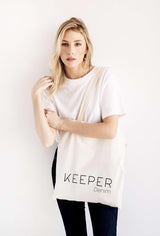 KEEPER Denim  Organic Cotton Tote Bag